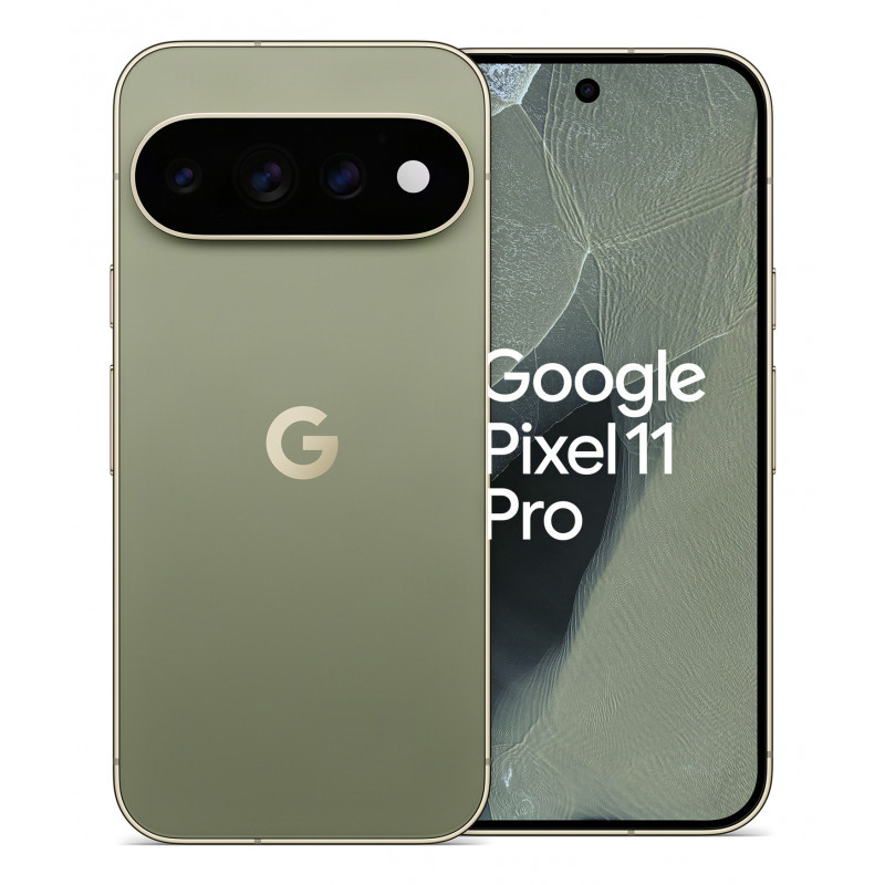 Google Pixel 11 Pro Kaksois-SIM Android 17 5G USB Type-C 12 GB 256 GB 4850 mAh Oliivi