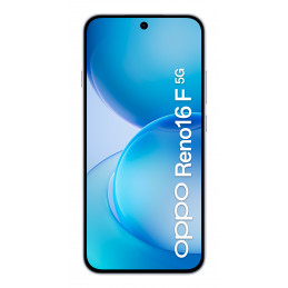 OPPO Reno16 F 5G 16,7 cm (6.57") Kaksois-SIM Android 16.0 USB Type-C 8 GB 256 GB 6500 mAh Valkoinen