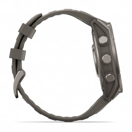 Garmin fēnix 9 3,56 cm (1.4") AMOLED 47 mm Digitaalinen 454 x 454 pikseliä Kosketusnäyttö Titaani Wi-Fi GPS (satelliitti)