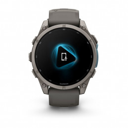Garmin fēnix 9 3,56 cm (1.4") AMOLED 47 mm Digitaalinen 454 x 454 pikseliä Kosketusnäyttö Titaani Wi-Fi GPS (satelliitti)