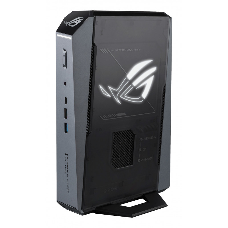 ASUS ROG GR70-N90039AN AMD Ryzen™ 9 9955HX 32 GB DDR5-SDRAM 1 TB SSD NVIDIA GeForce RTX 5070 Windows 11 Home Mini PC PC Musta