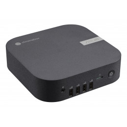 ASUS Chromebox CHROMEBOX6-S3006UN Intel Core 3 100U 8 GB DDR5-SDRAM 128 GB SSD ChromeOS Mini PC Musta