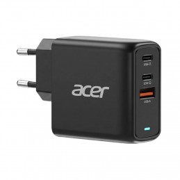 Acer ZL.ADTCC.00J mobiililaitteen laturi Universaali Musta AC Pikalataus Sisätila
