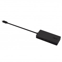 ASUS 4 in 1 USB-C Dock DC110 Langallinen USB 3.2 Gen 2 (3.1 Gen 2) Type-C Musta