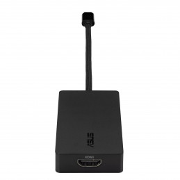 ASUS 4 in 1 USB-C Dock DC110 Langallinen USB 3.2 Gen 2 (3.1 Gen 2) Type-C Musta