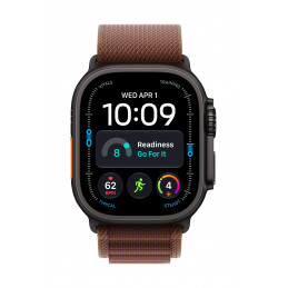 Apple Watch Ultra 4 OLED 49 mm Digitaalinen 422 x 514 pikseliä Kosketusnäyttö 5G Musta Wi-Fi GPS (satelliitti)