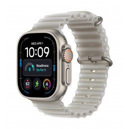 Apple Watch Ultra 4 OLED 49 mm Digitaalinen 422 x 514 pikseliä Kosketusnäyttö 5G Titaani Wi-Fi GPS (satelliitti)