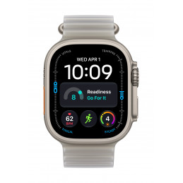 Apple Watch Ultra 4 OLED 49 mm Digitaalinen 422 x 514 pikseliä Kosketusnäyttö 5G Titaani Wi-Fi GPS (satelliitti)