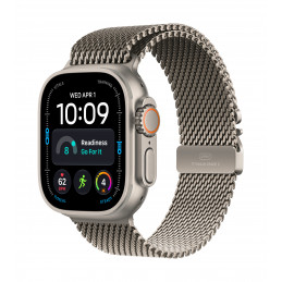 Apple Watch Ultra 4 OLED 49 mm Digitaalinen 422 x 514 pikseliä Kosketusnäyttö 5G Titaani Wi-Fi GPS (satelliitti)