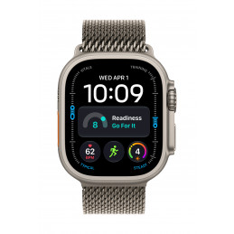 Apple Watch Ultra 4 OLED 49 mm Digitaalinen 422 x 514 pikseliä Kosketusnäyttö 5G Titaani Wi-Fi GPS (satelliitti)