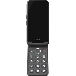 Doro Aurora 21 11,4 cm (4.5") Kaksois-SIM Android 14 4G USB Type-C 4 GB 64 GB 3000 mAh Grafiitti