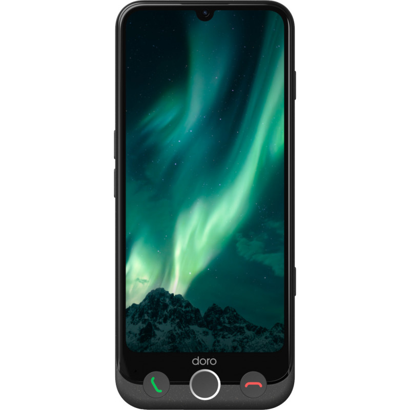 Doro Aurora 31 15,5 cm (6.1") Kaksois-SIM Android 14 4G USB Type-C 6 GB 28 GB 5000 mAh Grafiitti