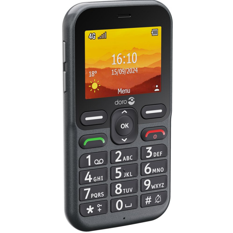 Doro Leva L11S 6,1 cm (2.4") 118 g Grafiitti Ominaisuuspuhelin