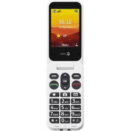 Doro Leva L31S 7,11 cm (2.8") 142,7 g Musta, Valkoinen Ominaisuuspuhelin