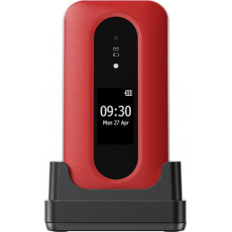 Doro Leva L31S 7,11 cm (2.8") 142,7 g Punainen, Valkoinen Ominaisuuspuhelin