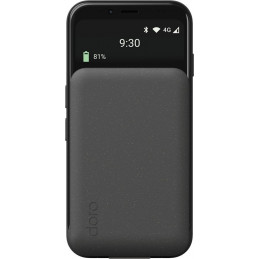 Doro Aurora A21 11,4 cm (4.5") Kaksois-SIM Android 14 4G USB Type-C 4 GB 64 GB 3000 mAh Grafiitti