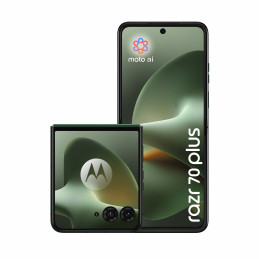 Motorola razr 70 plus 17,5 cm (6.9") Kaksois-SIM Android 16.0 5G USB Type-C 12 GB 512 GB 4500 mAh Tummanvihreä