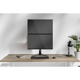 Neomounts DS45-600BL2V monitorin kiinnike ja jalusta 81,3 cm (32") Vastaanotto Musta