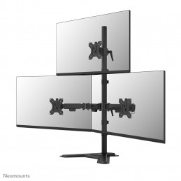 Neomounts DS45-600BL2-1 monitorin kiinnike ja jalusta 81,3 cm (32") Vastaanotto Musta
