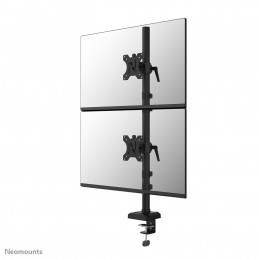 Neomounts DS60-600BL2V monitorin kiinnike ja jalusta 81,3 cm (32") Vastaanotto Musta