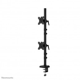 Neomounts DS60-600BL2V monitorin kiinnike ja jalusta 81,3 cm (32") Vastaanotto Musta