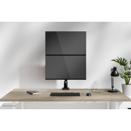 Neomounts DS60-600BL2V monitorin kiinnike ja jalusta 81,3 cm (32") Vastaanotto Musta