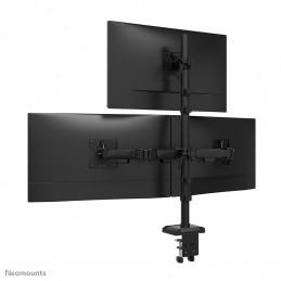 Neomounts DS60-600BL2-1 monitorin kiinnike ja jalusta 81,3 cm (32") Vastaanotto Musta