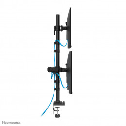 Neomounts DS60-600BL2-1 monitorin kiinnike ja jalusta 81,3 cm (32") Vastaanotto Musta