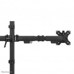 Neomounts DS60-600BL2-2 monitorin kiinnike ja jalusta 81,3 cm (32") Vastaanotto Musta