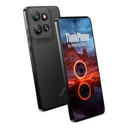 Motorola ThinkPhone25 16,1 cm (6.36") Kaksois-SIM Android 14 5G USB Type-C 8 GB 256 GB 4310 mAh Musta