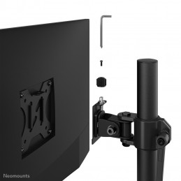 Neomounts DS45-600BL1 monitorin kiinnike ja jalusta 81,3 cm (32") Vastaanotto Musta