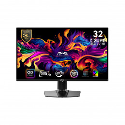 MSI MAG 321UPDE QD-OLED tietokoneen litteä näyttö 80 cm (31.5") 3840 x 2160 pikseliä 4K Ultra HD Musta