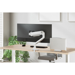 Neomounts NSLS300SILVER kannettavan tietokoneen teline Hopea 43,2 cm (17")