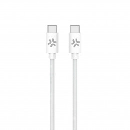 Celly USBCUSBCCOTTWH USB-kaapeli 1,5 m USB C 60 W Valkoinen
