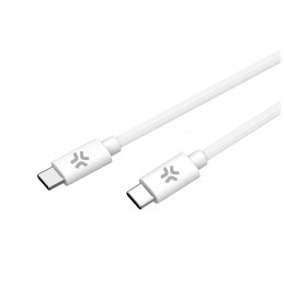 Celly USBCUSBCCOTTWH USB-kaapeli 1,5 m USB C 60 W Valkoinen