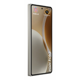 Motorola razr fold 20,6 cm (8.09") Kaksois-SIM Android 16.0 5G USB Type-C 16 GB 512 GB 6000 mAh Valkoinen