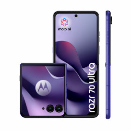 Motorola razr 70 ultra 17,7 cm (6.96") Kaksois-SIM Android 16.0 5G USB Type-C 16 GB 512 GB 5000 mAh Violetti