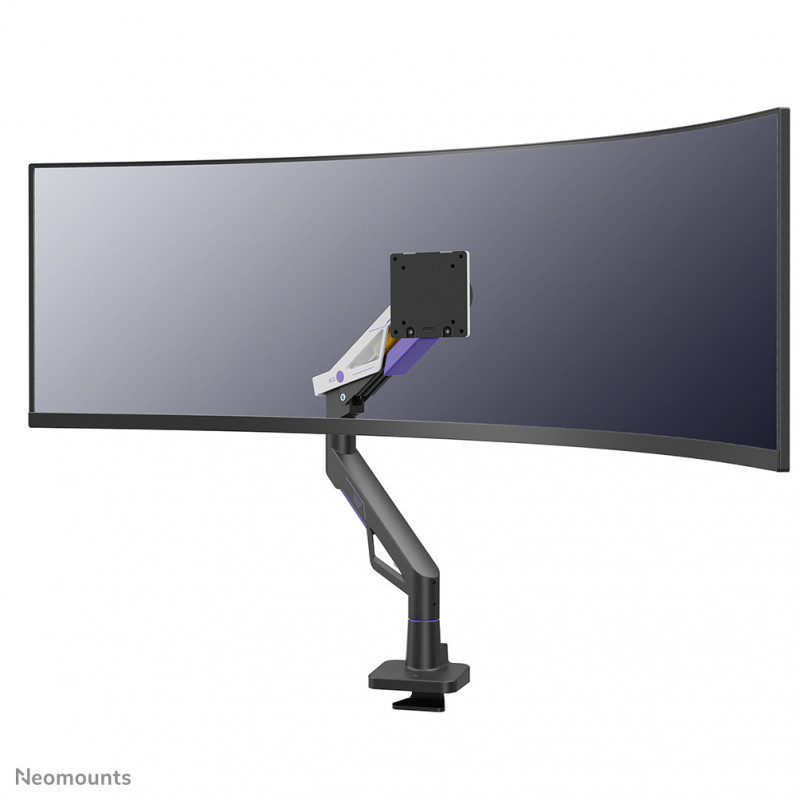 Neomounts DS70-256BL1 monitorin kiinnike ja jalusta 144,8 cm (57") Vastaanotto Musta