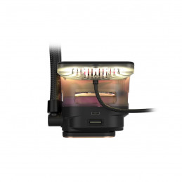 Corsair iCUE LINK TITAN II 360 RX LCD Suoritin All-in-one-nesteenjäähdytin 36 cm Musta 1 kpl