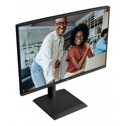 AOC E4 X24E4U tietokoneen litteä näyttö 61 cm (24") 1920 x 1200 pikseliä Full HD LED Musta