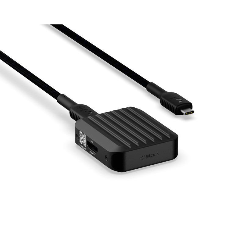 Unisynk 4-porttinen USB-C-keskitin V3