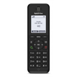 Fon M3 DECT-puhelin Soittajan tunnistus Musta