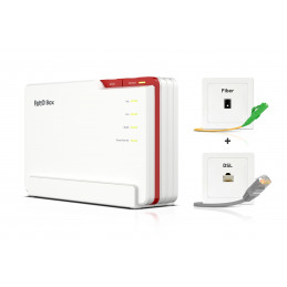 Box 5690 Pro langaton reititin Gigabitti Ethernet Kolmikaista (2,4 GHz 5 GHz 5 GHz) Valkoinen