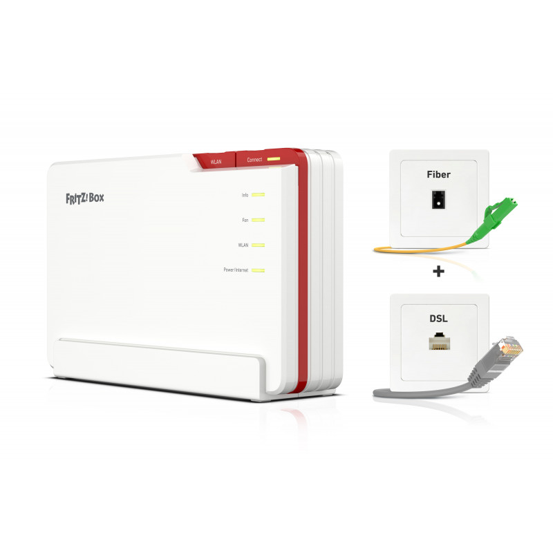 Box 5690 Pro langaton reititin Gigabitti Ethernet Kolmikaista (2,4 GHz 5 GHz 5 GHz) Valkoinen