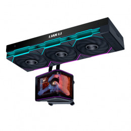 Lian Li HydroShift II OLED Curved 360P28 Suoritin All-in-one-nesteenjäähdytin 12 cm Musta 1 kpl