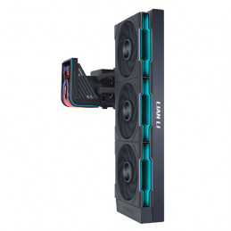 Lian Li HydroShift II OLED Curved 360P28 Suoritin All-in-one-nesteenjäähdytin 12 cm Musta 1 kpl