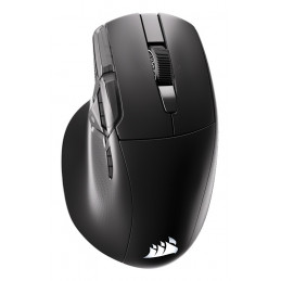 Corsair NIGHTSWORD v2 hiiri Pelaaminen Oikeakätinen RF Wireless + Bluetooth + USB Type-C Optinen 33000 DPI