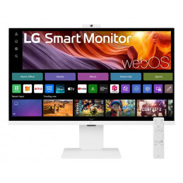 LG 32U850SA-W tietokoneen litteä näyttö 80 cm (31.5") 3840 x 2160 pikseliä 4K Ultra HD LED Valkoinen
