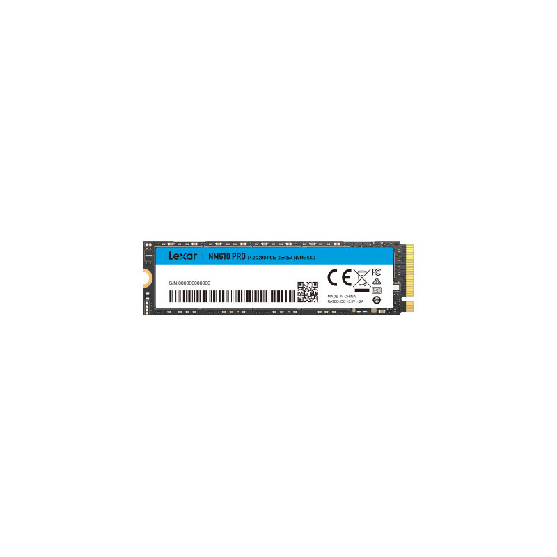 Lexar NM610PRO 1 TB M.2 PCI Express 3.0 NVMe