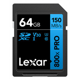 Lexar High-Performance 800xPRO 64 GB SDXC UHS-I Luokka 10
